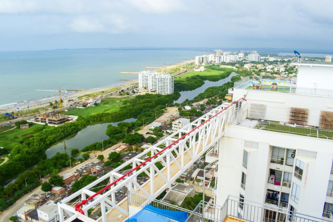 Luxury Apartamento Ubicacion Central Y Piscina. Cartagena Luaran gambar