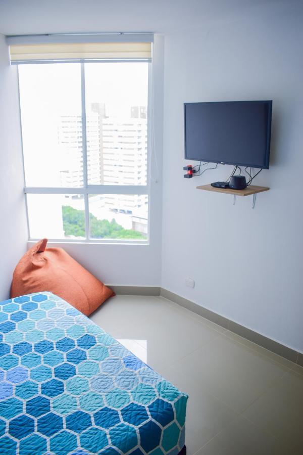 Luxury Apartamento Ubicacion Central Y Piscina. Cartagena Luaran gambar